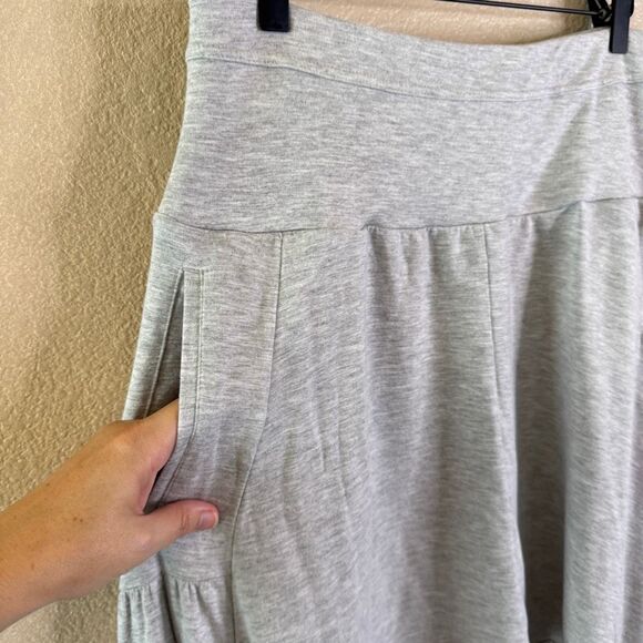 Free People Movement Stay Low Harem Pants Womens Small Gray Drop Crotch Wide-leg - Picture 5 of 16